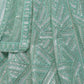 Rajwada Sky Blue Soft Net Embroidered Semi Stitched Lehenga With Unstitched Blouse For Women