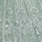 Rajwada Sky Blue Soft Net Embroidered Semi Stitched Lehenga With Unstitched Blouse For Women