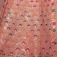 Rajwada Pink Net Embellished Semi Stitched Lehenga With Unstitched Blouse for Women
