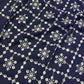 Rajwada Blue Embroidered Georgette Saree With unstitched Blouse For Women