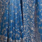 Rajwada Blue Embroidered Georgette Saree With Unstitched Blouse For Women