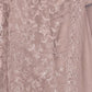 Rajwada Mauve Embroidered Net Saree With Unstitched Blouse For Women