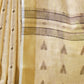 Rajwada Beige Woven Saree With Unstitched Blouse For Women