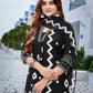 Rajwada Black Viscose Embroidered Stiched Kurta Set For Women