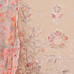 Rajwada Beige Silk Blend Embroidered Stiched Kurta Set For Women