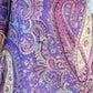 Rajwada Purple Viscose Printed Stiched Kurta Set For Women