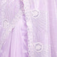 Rajwada Lavender Organza Embroidered Saree For Women
