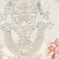 Rajwada Off White Soft Net Embellished Semi Stithed Kurta Set For Women