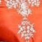 Rajwada Orange Silk Embroidered Stitched Kurta Set For Women