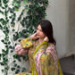 Rajwada Green Silk Embroidered Stitched Kurta Set For Women