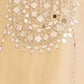 Rajwada Beige Silk Embellished Stitched Kurta Set For Women