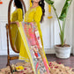 Rajwada Yellow Silk Embroidered Stitched Kurta Set For Women
