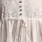 Rajwada Women White Printed Cotton Voile Chikankari Embroidered Stitched Long Kurta