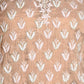 Rajwada Women Beige Shimmered Polyester Voile Chikankari Beads Embroidered Stitched Kurta with Dupatta