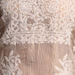 Rajwada Women Beige Shimmered Polyester Voile Chikankari Embroidered Stitched Kurta with dupatta