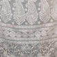 Rajwada Women Grey Georgette Chikankari Embroidered Saree With Unstitched Blouse