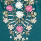 Rajwada Teal Green Silk Blend Embroidered Kurta Set For Women