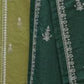 Rajwada Light Olive Green Silk Blend Embroidered Kurta Set For Women