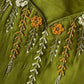 Rajwada Olive Green Silk Blend Embroidered Kurta Set For Women