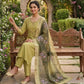 Rajwada Pista Green Silk Blend Embroidered Kurta Set For Women