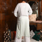 Rajwada Women Light Green Cotton Viscose Chikankari Embroidered Stitched Kurta