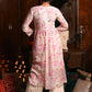 Rajwada Women Multicolor Cotton Printed Chikankari Embroidered Stitched Kurta
