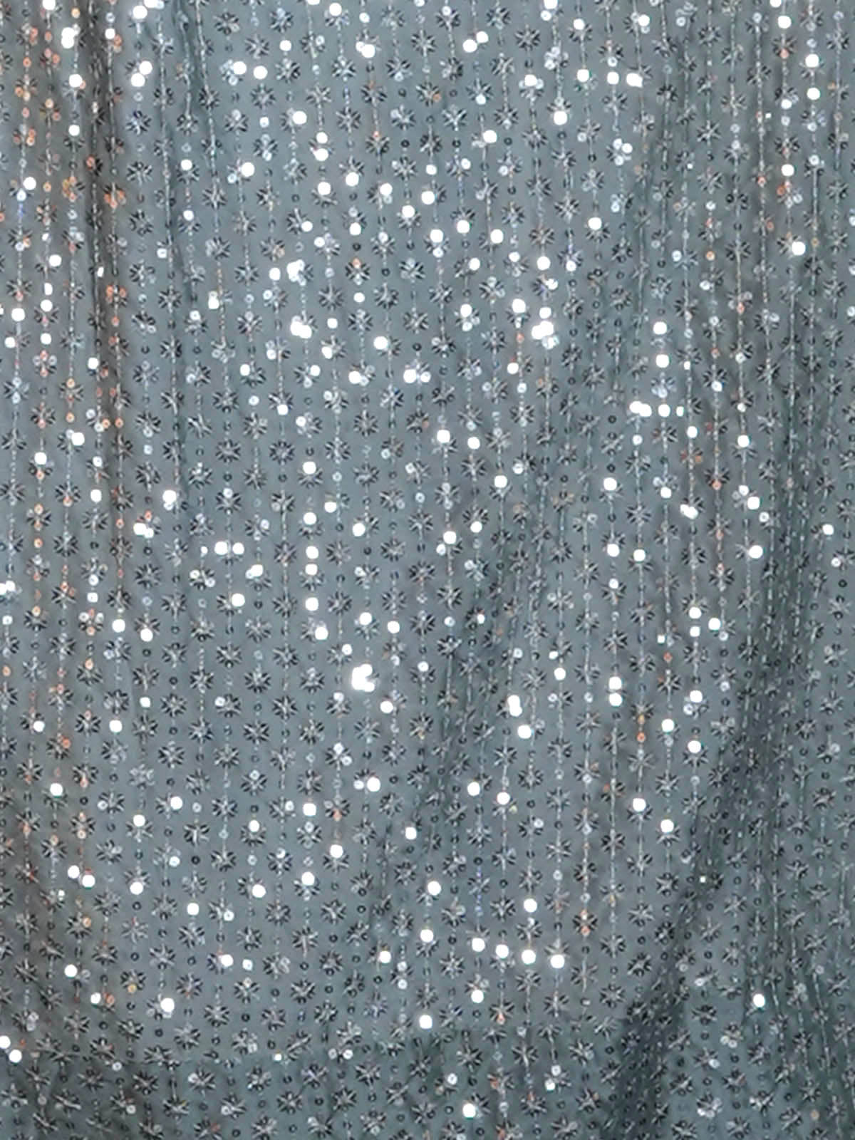 Rajwada - Grey Sequins Lehenga Choli Set