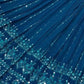 Rajwada Women Blue Designer Georgette Semi Stitched Lehenga With  Unstitched Blouse
