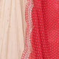 Rajwada Cream Georgette Embroidered Gown For Women