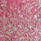 Rajwada Pink Silk Blend Embellished Stitched Kurta Set For Women