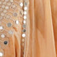 Rajwada Gold Silk Blend Embellished Stitched Kurta Set For Women