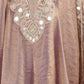 Rajwada Mauve Silk Blend Embellished Stitched Kurta Set For Women