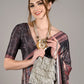Rajwada Women Silver Tassel Stylish Potli