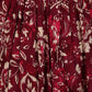 Rajwada Maroon Cotton Blend Printed Co Ord Set For Women