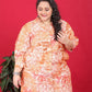 Rajwada Beige And Off White Cotton Blend Printed Kurta Set For Women