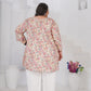 Rajwada Multicolor Cotton Blend Printed Kurti For Women