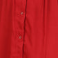 Rajwada Red Cotton Blend Solid Kurta Set For Women