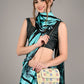 Rajwada Multi Color Tasseled Clutch For Women