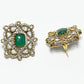 Rajwada Green And White Alloy Embellished Jewellery Set For Women