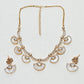 Rajwada Golden Alloy Stone And Kundan Jewellery Set For Women