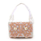 Rajwada - Sequenced Silver Fully Beaded Clutch