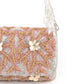 Rajwada - Sequenced Silver Fully Beaded Clutch