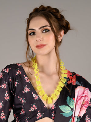 Rajwada Women Oh-So-Fresh Neon Neckpiece