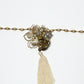 Rajwada Cream Alloy Stone With Pearl Jewellery Set For Women