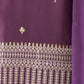 Rajwada Wine Silk Embroidered Sharara Set For Women