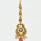 Rajwada Golden Alloy Pearl Jewellery Set For Women
