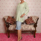 Rajwada Women Light Green Polyester Viscose Chikankari Embroidered Stitched Short Kurti