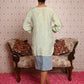 Rajwada Women Light Green Polyester Viscose Chikankari Embroidered Stitched Short Kurti
