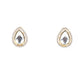Rajwada White Pearl and Kundan Choker Set for Women
