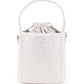 Rajwada Grey Embellished Potli Style Clutch for Women